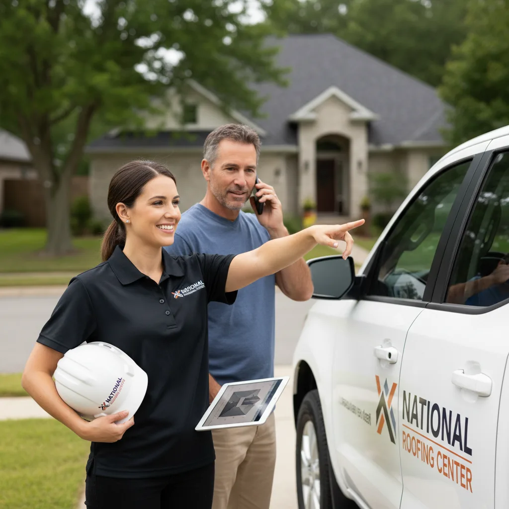 National Roofing Center customer support in Fairchance